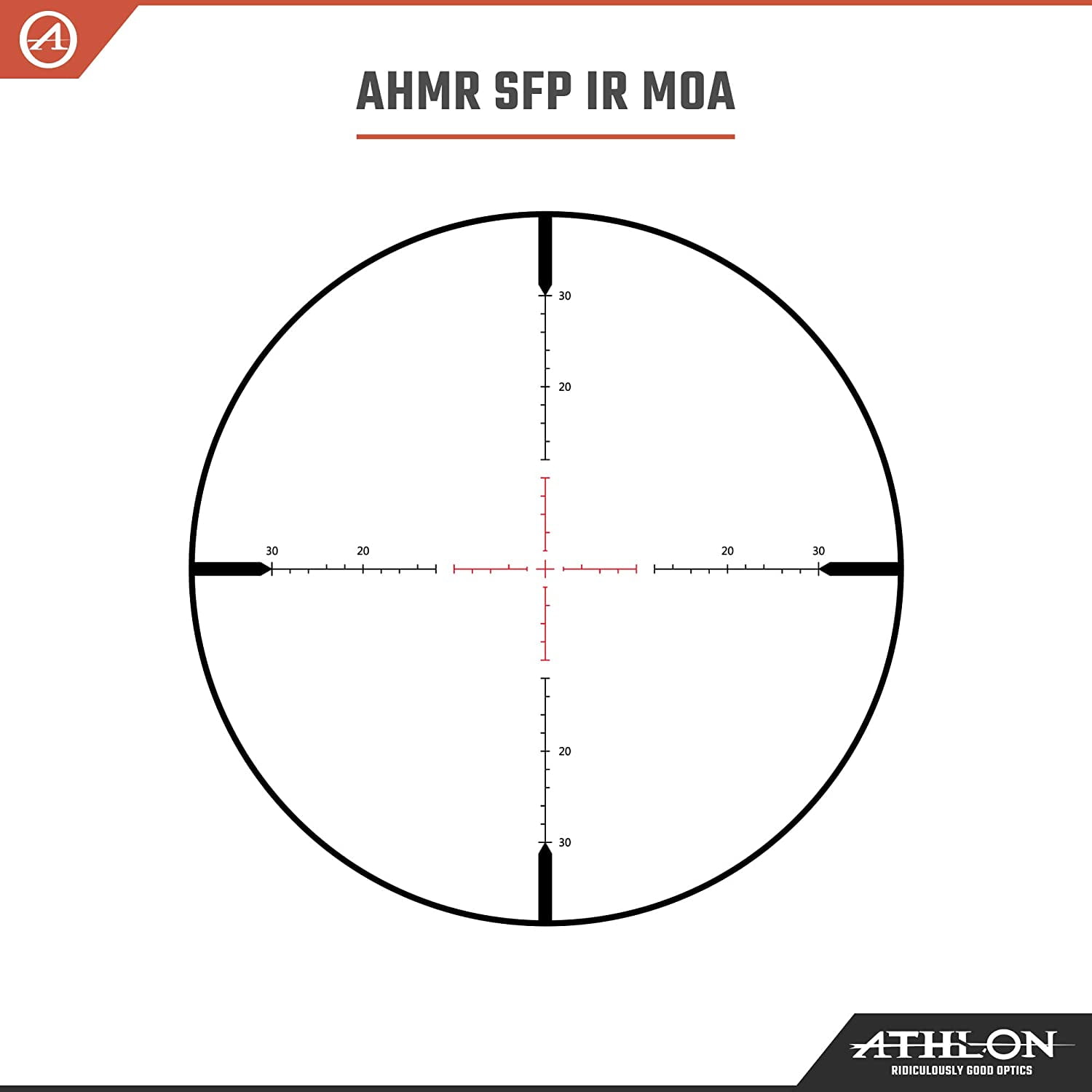 Athlon Midas BTR GEN2 HD 4.5-27x50mm Riflescope AHMR SFP IR MOA Reticle - 213023