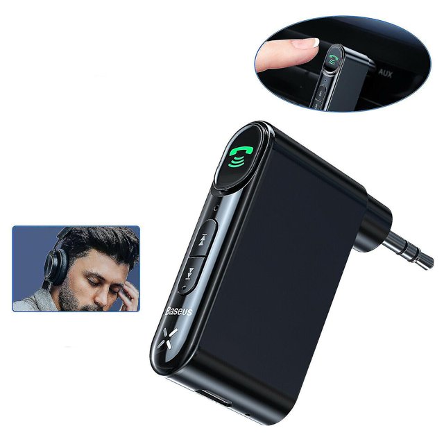 Adaptador de reproductor de música Mp3 receptor de dientes de coche