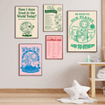 thumbnail image 6 of LOLUIS Be Kind to Our Planet Poster, Flowers Wall Print, Earth Aesthetic Decor for Office Home Bedroom Livingroom (Unframed 11"x17"), 6 of 7