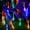 Multicolor, variant on Solar Waterdrop String Lights Waterproof,4.8M 20LED Teardrop Solar Raindrop Fairy Decorative Light 8Mode for Outdoor Tent Garden Lawn Yard Wedding Party Christmas Tree Decoration