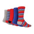 thumbnail image 1 of Mens Pattern Bamboo Fiber Socks | 5 Pair Multipack 6-11 | Sockshop WILDFEET | Colourful Dress Socks, 1 of 2