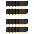 thumbnail image 1 of 24Pack Mini Chalkboard Signs, Kitchen Notes Chalk Boards with Stands 10X7.2cm Small Blackboard Message Tabletop Board, 1 of 7