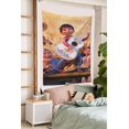thumbnail image 3 of Tapiz de coco para dormitorio, estampado artístico para colgar en la pared, pósteres estéticos, tapices de fondo para sala de estar, dormitorio, regalo para fanáticos, 60 x 40 pulgadas, 3 of 8