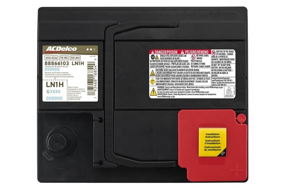 ACDelco Genuine Battery Group Size" 47, Top Post