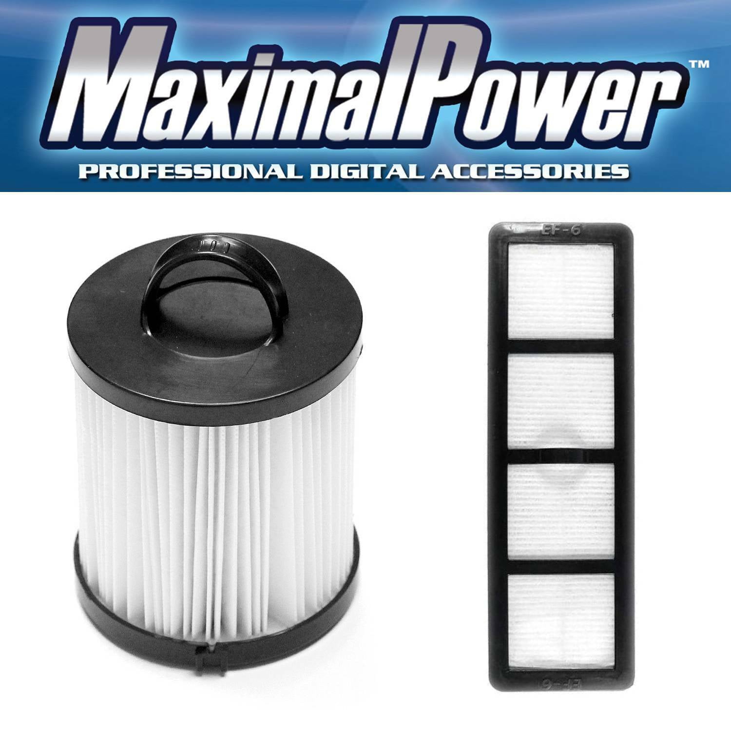 MaximalPower Filter Set for Eureka EF6, DCF21, Fit Eureka AS1000 Series