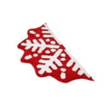 thumbnail image 1 of Qocolhg Red Christmas Snowflake Bathroom Rugs, Semi Circular Snowflake Bath Rug, Non Slip Winter Snowflake Doormat Welcome Mat for Xmas Bathroom Carpet Decorations 15.7x 23.6 Inch, 1 of 6