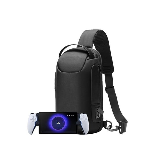 Carrying Bag Compatible with Playstation Portal Remote Player, Shoulder Crossbody Bag for PS Portal Game Console & Accessories, USB External Port for Charging Scratch-Proof Dustproof