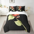 thumbnail image 2 of YST Kawaii Ladybug 7-Piece Comforter Set, King Size, Wild Animal Theme, 2 of 4