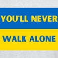 thumbnail image 3 of CafePress - You'Ll Never Walk Alone Pro Ukraine T Shirt - Men's Classic Graphic T-Shirt, 3 of 4