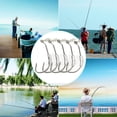 thumbnail image 1 of 26 piezas de anzuelos de pesca afilados con púas y peso, accesorios para aparejos de pesca, 1 of 11