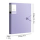 thumbnail image 3 of Organizador de certificados A4 | Carpeta transparente de 80 páginas - Libro protector de lámina de plástico • Carpeta para archivos, documentos, fotos, tarjetas, informes • Cubierta mate antihuellas, 3 of 3