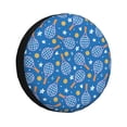 thumbnail image 1 of Fotbe Tennis Funda de Llanta de Repuesto con Estampado, Engrosada, Ajuste Universal para Jeep, Remolque, RV, SUV, Camión-16 inch, 1 of 6
