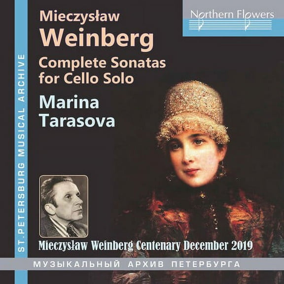 Marina Tarasova - Weinberg: Complete Sonatas for Cello Solo - Music & Performance - CD