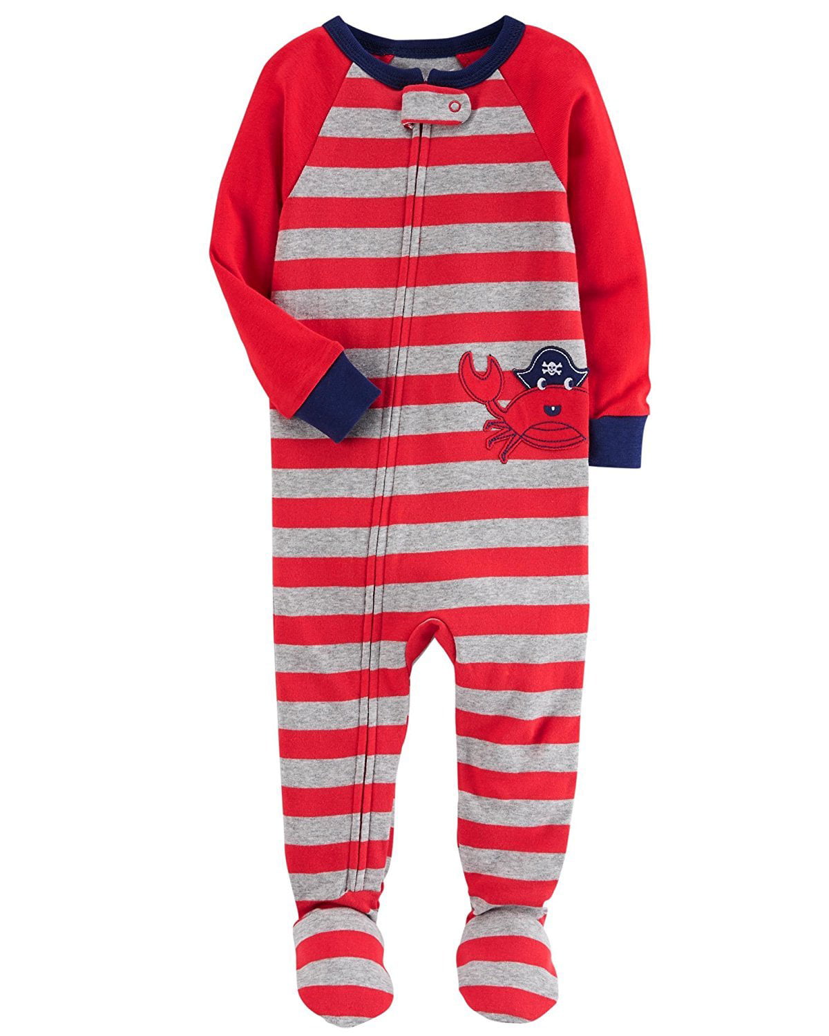 Carters Baby Boys 2t 5t One Piece Snug Fit Cotton Pajamas 4t Red