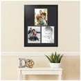 thumbnail image 2 of ArtToFrames Collage Photo Picture Frame with 3 - 9x12 Openings, Framed in Black with Black and Black Mats (CDM-3926-82), 2 of 8
