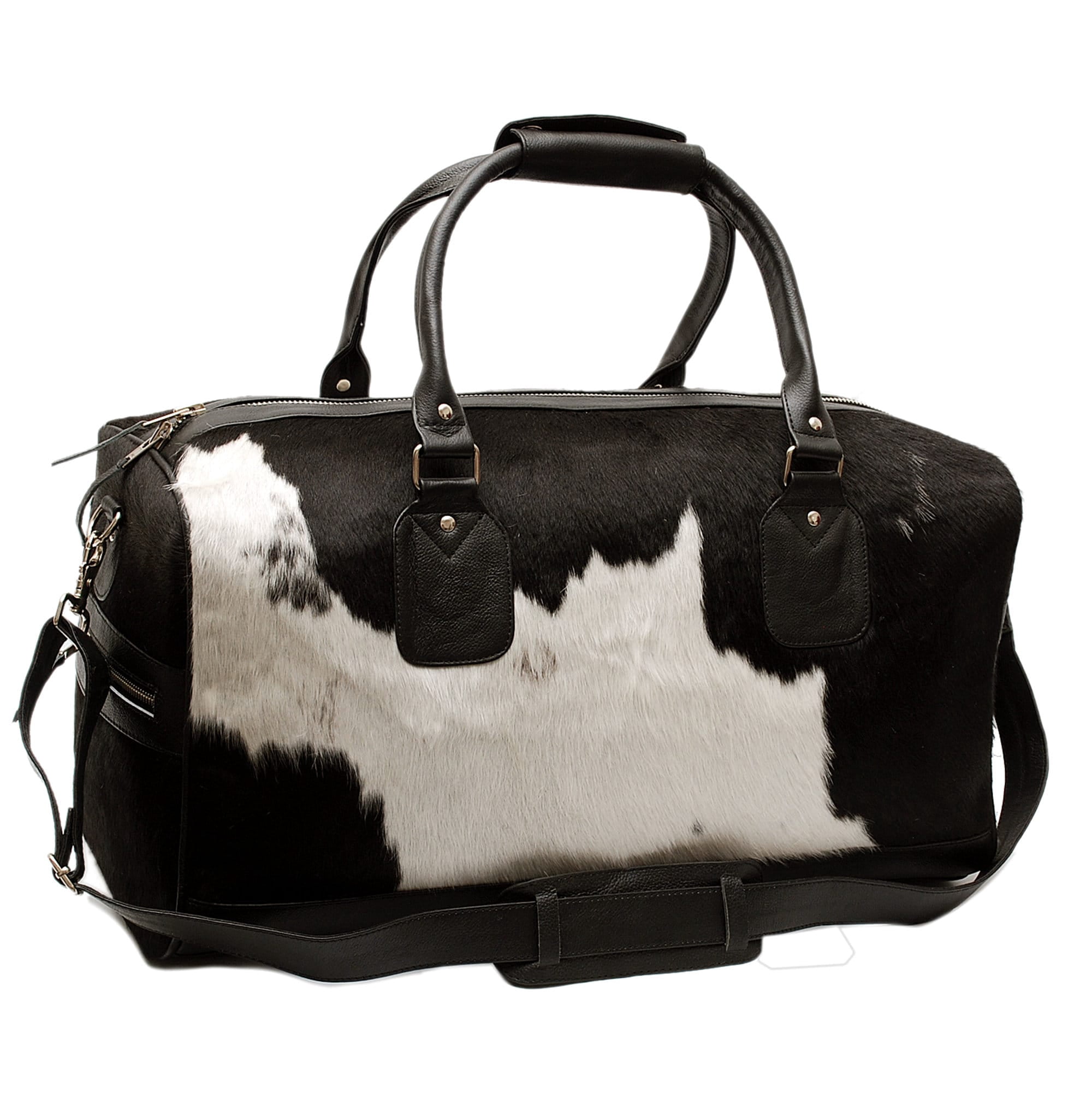 Duffle Bag Cowhide Large Leather Duffel Women Travel Weekend Holiday Bag Men Sport Overnight Weekender Tricolour Leather KDL-14