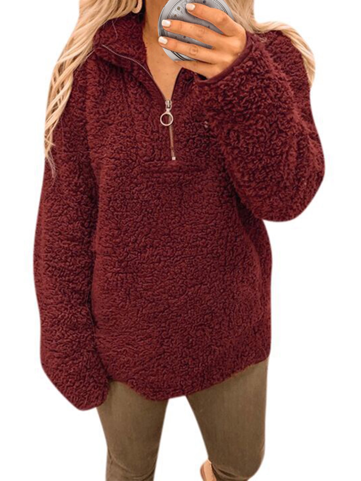 woolen sweatshirt for women