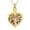Golden, variant on Personlized Heart Tree of Life Urn Necklace for Ashes Staliness Cremation Jewelry with Crystal w/Funnel Filler Memorial Jewelry Gifts for Women Men