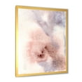 thumbnail image 2 of Designart 'Pastel Abstract With Pink Blue Beige and Red Spots' Modern Framed Art Print, 2 of 4