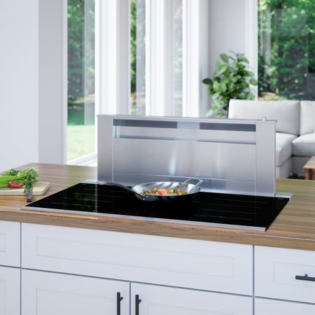 Bosch - Benchmark Series 36" Built-In Electric Induction Cooktop with 5 elements and HomeConnect - Black