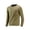 Army Green, variant on LIaqionyy Big and Tall Shirts for Men's Stretch Long Sleeve Activewear Crew Neck T Shirt Running Tee Tops