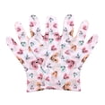thumbnail image 2 of dearcloud x Keith Haring Infused Serum Hand Mask – hand masks moisturizing glove with Glycolic Acid & Shea Butter – Hand Mask for Dry Cracked Hands – Iris Rose Musk (3 Pairs/ 6 Gloves), 2 of 4