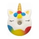 thumbnail image 4 of Juego de 2 Squishies, 12,7 cm, Donut gigante perfumado, unicornio kawaii, suave y ascendente, juguetes antiestrés para niños (verde), 4 of 5