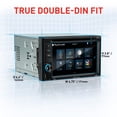 thumbnail image 4 of Sistema estéreo para coche Planet Audio P9628B de 6.2 pulgadas, doble DIN, 4 of 5