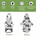 thumbnail image 6 of Bingfone Gray Tractor Dog Clothes Hoodie, Pet Winter Coat,Puppy Sweatshirts For Small Dogs Boy Girl,Suitable For All Breeds-Large, 6 of 9