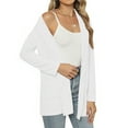 thumbnail image 2 of MOSHU Lightweight Cardigans for Women Long Sleeve Open Front Tops Casual Loose Fall Cardigan with Pockets, 2 of 9