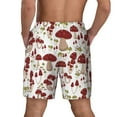 thumbnail image 4 of Haiem Mushroom Men'S Quick-Dry Swim Trunks: Comfortable Beach Shorts With Mesh Lining And Pockets - Ideal For Swimming And Sunbathing X-Large, 4 of 9