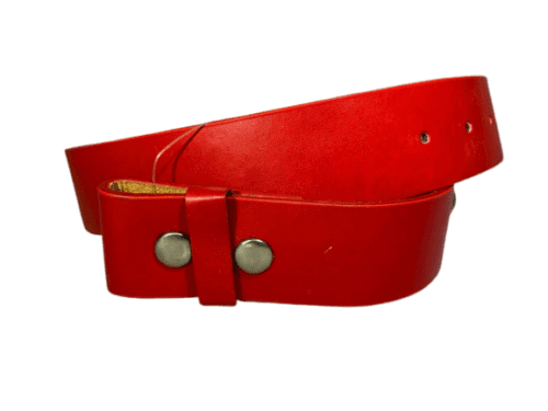 mens red dress belt