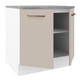 thumbnail image 4 of Mueble de Cocina 80 cm 2 Puertas Blanco/Crema Agata Madesa, 4 of 5