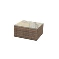 thumbnail image 6 of Patio Furniture Set Clearance, 5 Piece Patio Furniture Sets with Rattan Wicker Chairs, Ottoman, Glass Coffee Table, All-Weather Patio Sectional Sofa Set with Cushions for Backyard Garden Pool, L4948, 6 of 9