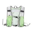 thumbnail image 4 of Chaleco para correr cómodo para mujeres y hombres, ligero y transpirable, mochila de hidratación. Verde, 4 of 9