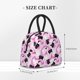 thumbnail image 2 of Easygdp Pink Girl Halloween Bolsa de Almuerzo Insulada Grande, Forro de Aluminio, Diseño Espacioso, a Prueba de Fugas, Ideal para Trabajo, Picnics, Viajes y Actividades al Aire Libre, 2 of 6