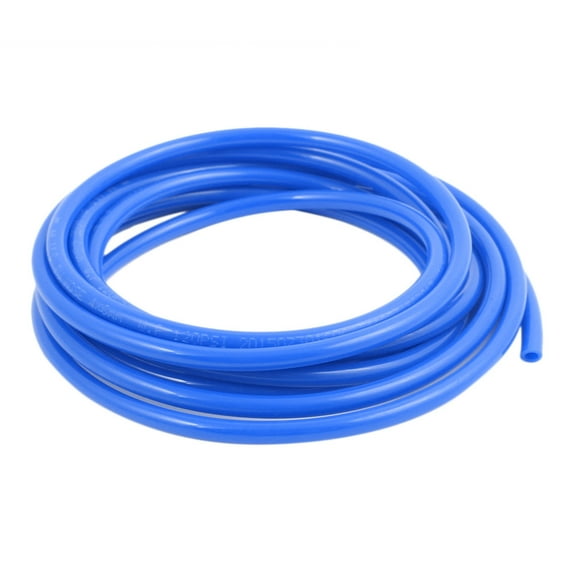 6mm x 4mm Pneumatic Air Compressor Tube PU Hose Tube Pipe 3 meter Blue