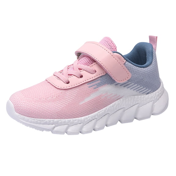CPNG Boys and Girls Sneakers Leisure Non Slip Soft Sole Sports Shoes Spring and Autumn Mesh Breathable Lightweight Casual Running Athletic Shoes