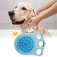thumbnail image 2 of Unique Bargains 1 Pc Durable Claw Shape Pet Grooming Bath for Dog for Cat 4.25"x3.35"x1.78" Blue, 2 of 6