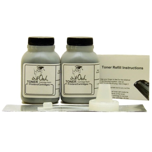 Kit de recarga de tóner InkOwl para Brother TN-730 TN-760, paquete de 2