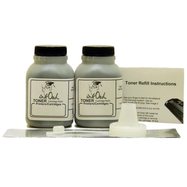 Kit de recarga de tóner InkOwl para Brother TN-730 TN-760, paquete de 2