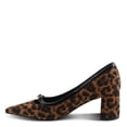 thumbnail image 4 of PATRIZIA ERONE Women’s Block Heel Pump – Pointed Toe Slip-On with Buckle Detail and Patent Trim, 4 of 9