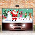 thumbnail image 4 of Oliegs Exquisite Christmas Garage Banner Brightly Colored Adding A Festive Atmosphere To Your Garage Making Your Holiday Decorations Stand Out.Various Styles, 4 of 4