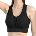 thumbnail image 3 of VFRGHD Sports Bras For Women Racerback Workout Crop Tank Top Breathable Running Sports Fitness Yoga Tops With Built In Pads Versatile Brassieres, 3 of 5