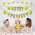 thumbnail image 4 of Set de decoración para cumpleaños con temática de tenis Party Supplies Seyal, 4 of 8