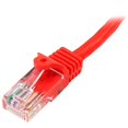 thumbnail image 2 of StarTech 25ft Snagless Cat5e RJ45 UTP Network Patch Cable - Red, 2 of 2