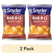 (2 pack) Snyder of Berlin Bar-B-Q Potato Chips, Gluten-Free, 1 oz Bag