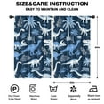 thumbnail image 2 of Blackout Kids Curtains,Cute Dinosaur Pattern Childrens Insulated Curtains Set Of 2,Bedroom Essentials,Toddler Room Decor 52x84in(132x213cm), 2 of 4