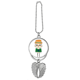 thumbnail image 1 of India National Asia New Delhi banner uu Colgante de ala, 1 of 3