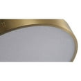 thumbnail image 3 of Bethel International LED Flush Mount Brass Metal & Acrylic, 3 of 5